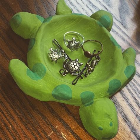 As Everyone Knows I Love Turtles I Made This Turtle Jewelry Holder