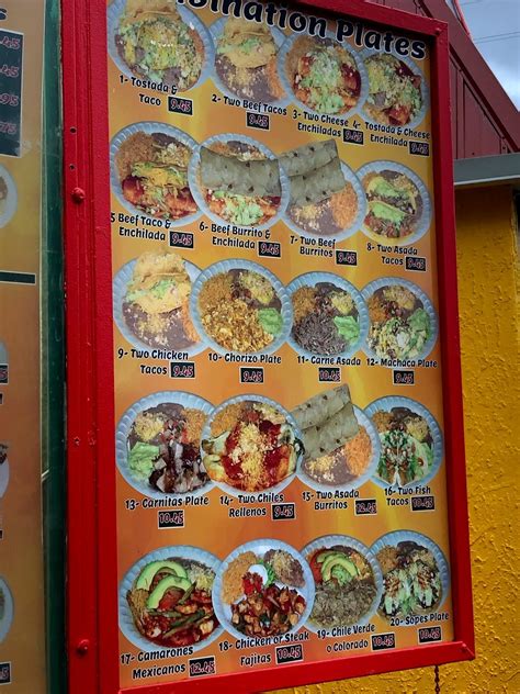 Menu At Los Victor S Mexican Food California Style Restaurant Silver City