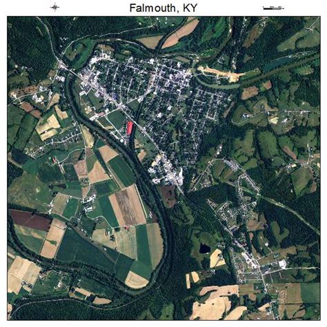 Aerial Photography Map Of Falmouth Ky Kentucky