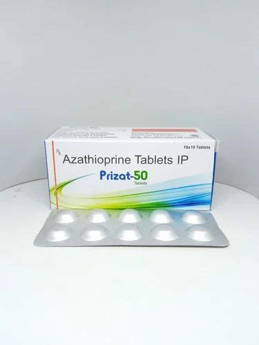 Azathioprine 50 Mg Tablet At Rs 90 Stripe Azathioprine Tablet In