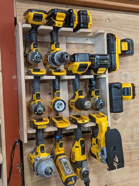 Dewalt Tool Organizer 12 Slots All Manufacturers Power Tool Shelf