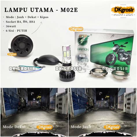 Jual Rtd Rayton Lampu Utama Led Sisi M E Kipas Ac Dc H H Hs