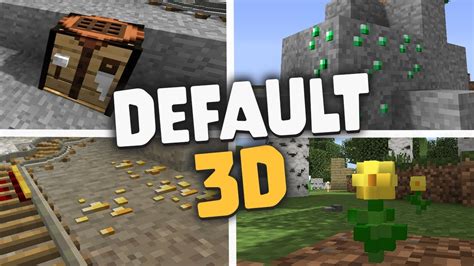 3d Textures Minecraft 1.17 – Telegraph