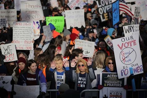 High Schoolers Stage Walkout In Support Of Gun Laws New York Daily News