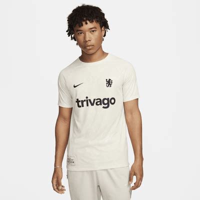 Fc Chelsea Academy Pro Nike Dri Fit Pre Match Kurzarm Fu Balloberteil