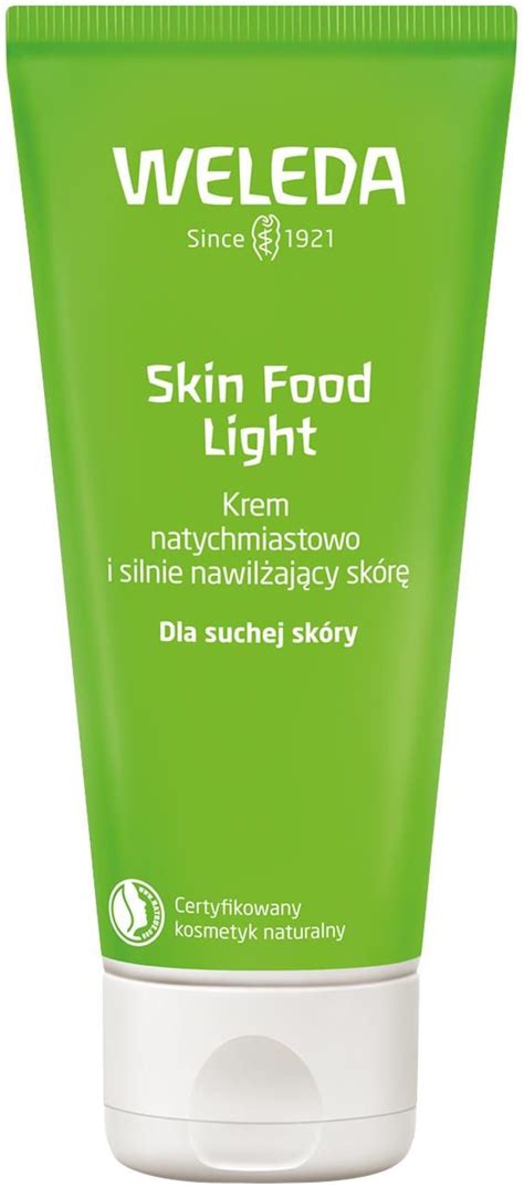 Krem do twarzy Weleda Skin Food Lekki Krem Nawilżający Do Skóry Suchej