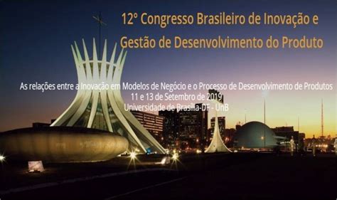 12º Congresso Brasileiro de Inovação e Gestão de Desenvolvimento do