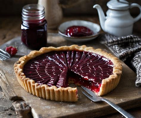 Crostata Vegana Alla Confettura Con Farina Integrale Al Dolce Penso