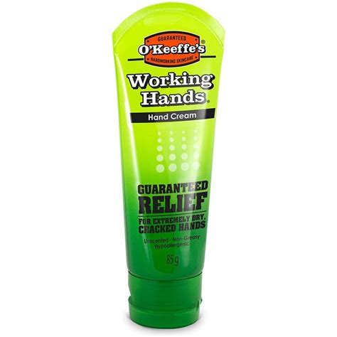 O Keeffe S Working Hands Hand Cream Relieves And Repairs Extremely Dry Hands 3 Oz Tube Pack