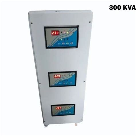 300 KVA Three Phase Servo Controlled Voltage Stabilizer For Industrial