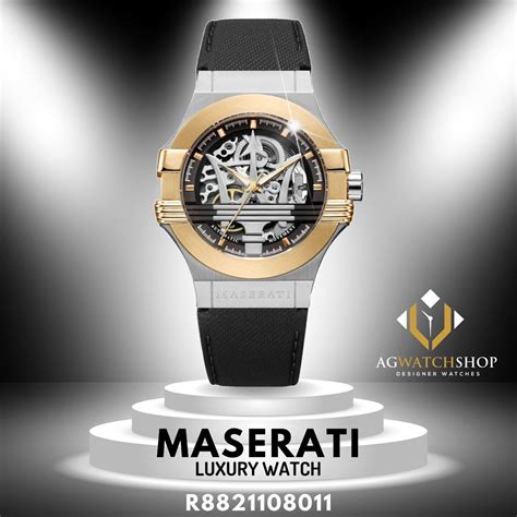 Maserati Potenza Automatic Skeleton Watch R8821108011 For Sale Online