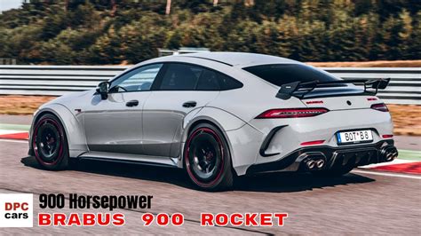 Brabus Rocket Based On The Mercedes Amg Gt S Youtube