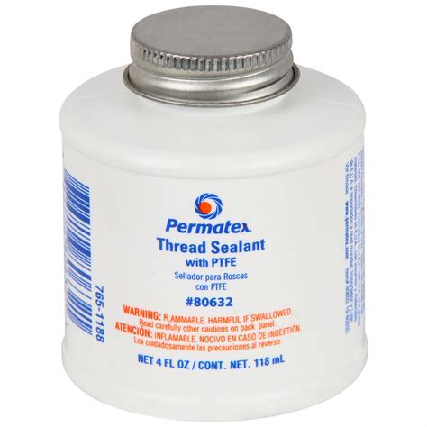 PERMATEX Thread Sealant With PTFE 4 Fl Oz Pipe Thread Sealant