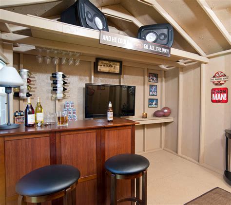 Man Caves Sheds Epic Designs And Ideas Backyard Buildings Man Cave