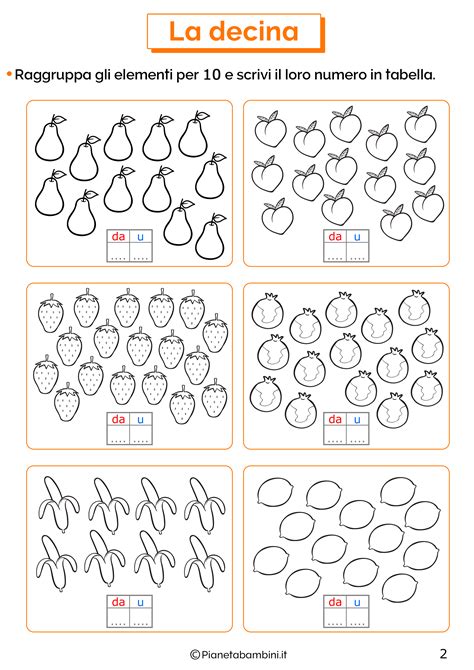 La Decina Schede Didattiche Per La Classe Prima Schede Didattiche