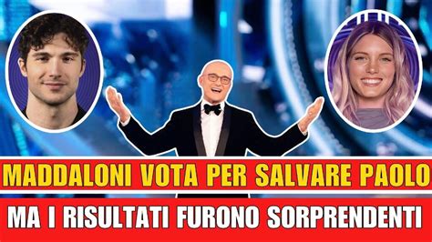 Grande Fratello Maddaloni Vota Paolo Ma Viene Eliminato Approfondisci