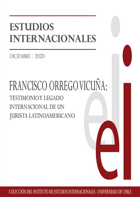 Colección Estudios Internacionales Instituto De Estudios