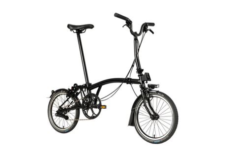 Brompton Bicycle C Line Black Edition Urban Mid Bar Happy Owl Cycle