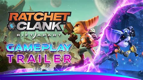 Ratchet Clank Rift Apart Gameplay Trailer Youtube