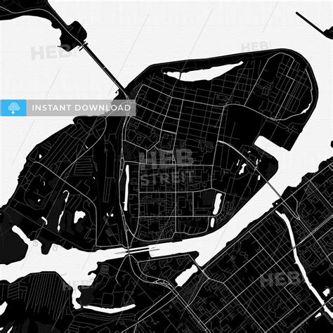 balakovo russia  vector map black  white hebstreits map vector black  white russia