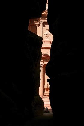 Treasury Alkhazneh Petra Famed Monument Seen Editorial Stock Photo