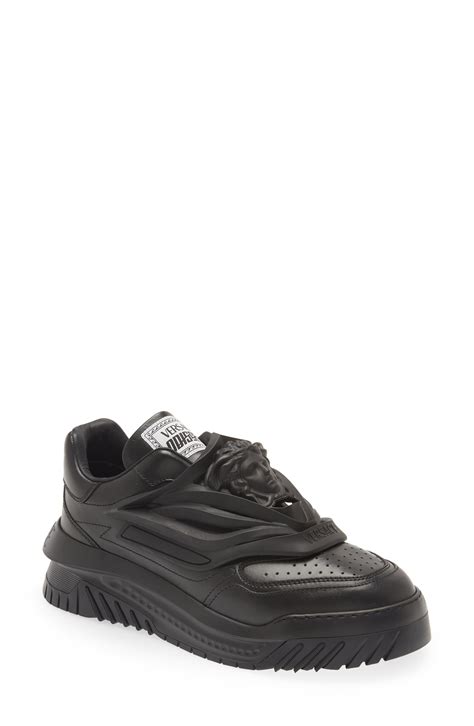 Versace Odissea Sneaker In Black For Men Lyst