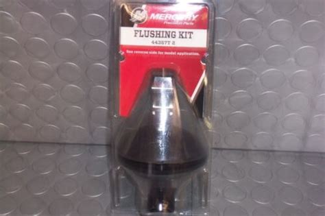 Mercury Marine Quicksilver Fresh Water Flushing Kit Motor Flusher Muffs