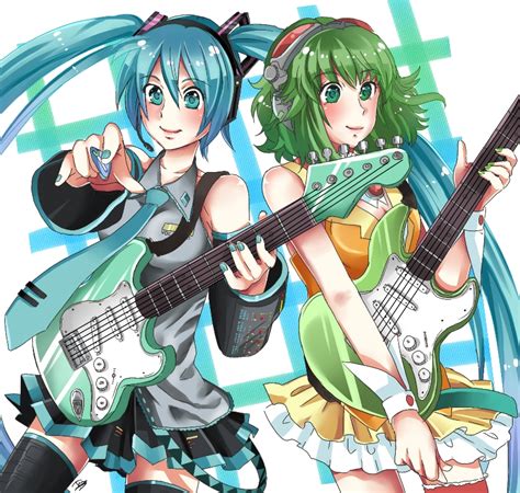 Miku and Gumi by Kazuyo49 on DeviantArt