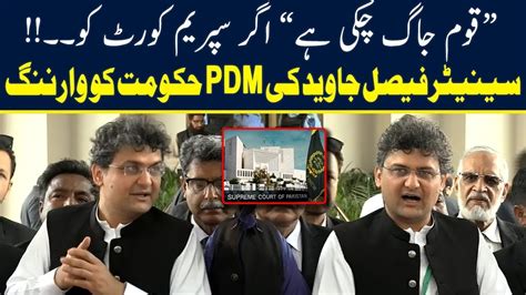 Supreme Court Punjab Kpk Election Case Pti Senator Faisal Javed