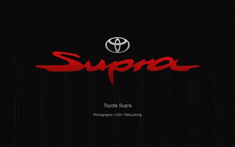 Toyota Supra 2020 On Behance Toyota Supra Supra Toyota