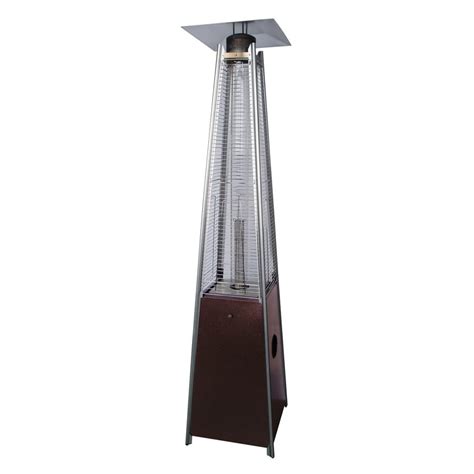 Shop Az Patio 40000 Btu Hammered Bronze Steel Floorstanding Liquid