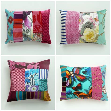 Contemporary Patchwork Cushions By Suzy Newton Fresh Design Blog