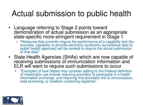 Ppt Review Of Cms Meaningful Use Nprm And Onc Standards And