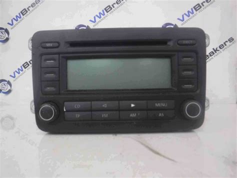 Volkswagen Golf Mk Radio Cd Player Stereo Unit K J