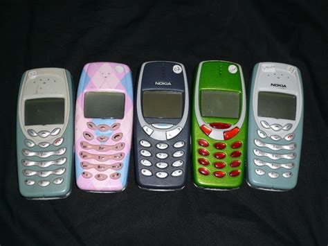 Vintage Mobile Phones Nokia 3310 3330 3410 Virgino2oranget Mobile