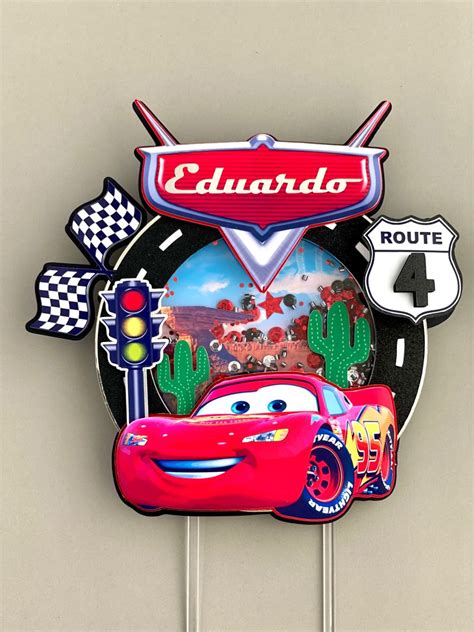Cake Topper Cars Disney Car Cake Toppers Disney Cars Birthday