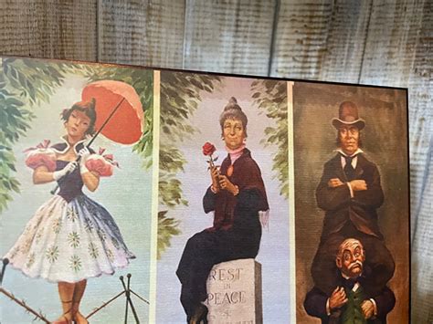 Disneyland Haunted Mansion Portraits