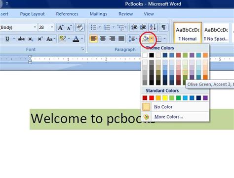 How To Apply Add Shading In A Table In Microsoft Word Table Formatting