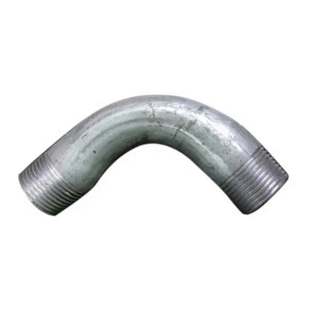 Galvanized Iron Threaded Inch Gi Degree Bend For Plumbing Pipe At Rs