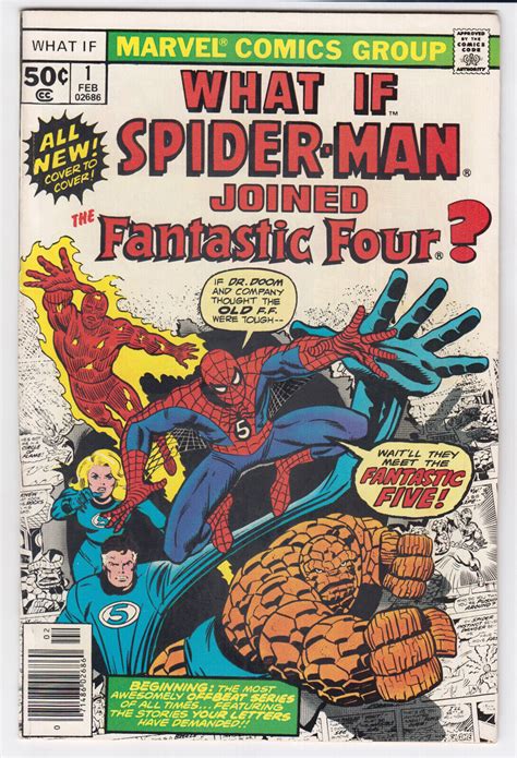 What If 1 80 1st Series Spider Man Joins The Fantastic Four