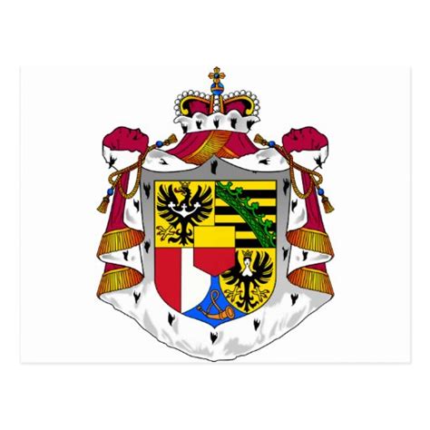 Liechtenstein Coat Of Arms Postcard | Zazzle