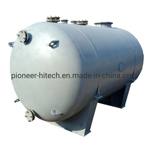 Zw L Horizontal Type Glass Lined Storage Tank Receiver China