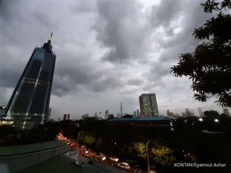 Prakiraan Cuaca Jakarta Besok 3 12 Cerah Berawan Dan Hujan Ringan