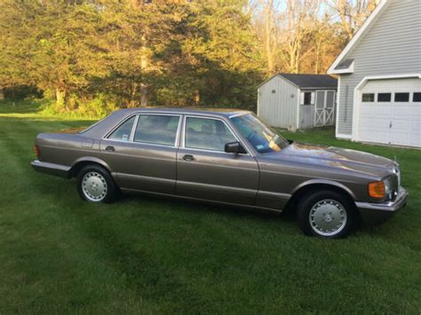 1987 Mercedes Benz 560sel In Excellent Driver Condition No Reserve For