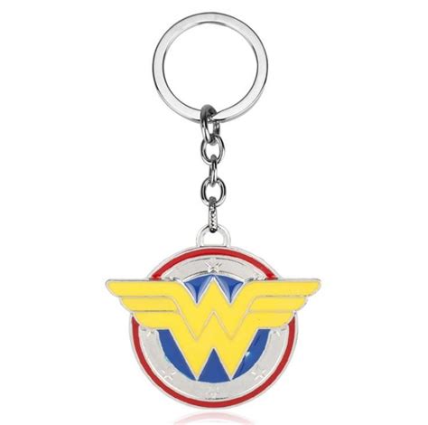 Chaveiro De Metal Logo Mulher Maravilha Wonder Woman Toyshow Tudo