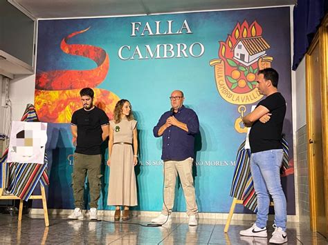 La Falla Cambro Presenta Els Esbossos De Les Falles De Festa En