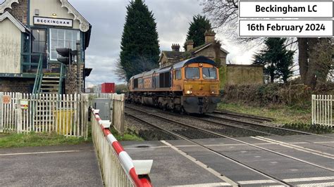 Warbling Alarm New Alarm Beckingham Level Crossing 16 02 2024