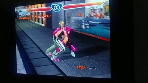 Tekken 4 Nina Betrayer To Twisted Mind To Leg Stretch Arm Lock On