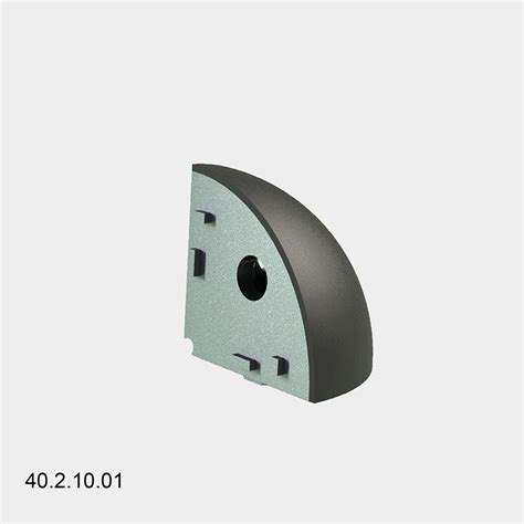 3 Way Rounded Corner Connector For T Slot Aluminum Profile