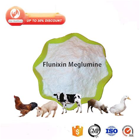 Veterinary Medicine Raw CAS 42461 84 7 Flunixin Meglumine Powder For